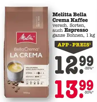 E-Center Melitta bella crema la crema Angebot