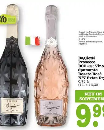 E-Center Baglietti prosecco doc Angebot