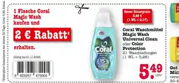 E-Center Coral waschmittel Angebot