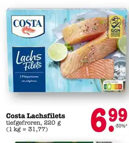 E-Center Costa lachsfilets Angebot