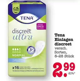 E-Center Tena einlagen discreet Angebot