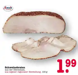E-Center Scheck-in manufaktur schweinebraten Angebot