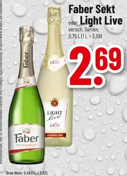 trinkgut Faber faber sekt oder light live Angebot
