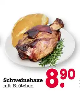 E-Center Schweinehaxe mit brötchen Angebot