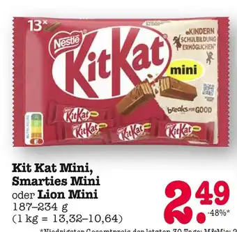 E-Center Nestlé kit kat mini Angebot