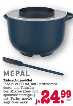 E-Center Mepal rührschüssel-set Angebot