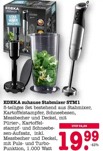E-Center Edeka zuhause stabmixer stm1 Angebot