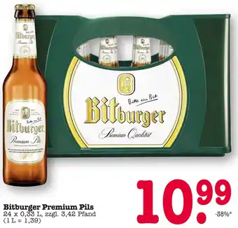 E-Center Bitburger premium pils Angebot