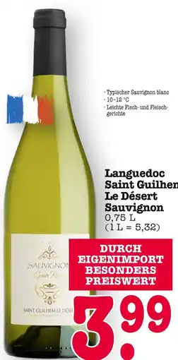 E-Center Languedoc saint guilhem le désert sauvignon Angebot