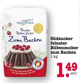 E-Center Südzucker feinster rübenzucker zum backen Angebot