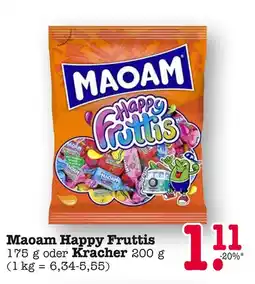 E-Center Maoam happy fruttis Angebot