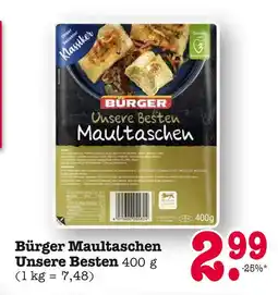 E-Center Bürger maultaschen unsere besten Angebot
