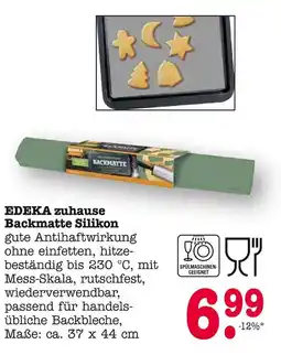 E-Center Edeka zuhause backmatte silikon Angebot