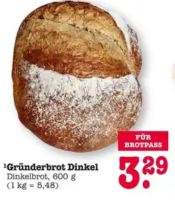 E-Center Gründerbrot dinkel Angebot