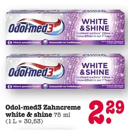 E-Center Odol-med3 zahncreme white & shine Angebot