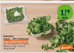 tegut Demeter tegut... bio-feldsalat Angebot