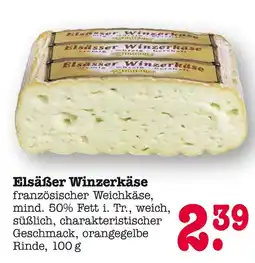 E-Center Elsässer winzerkäse Angebot