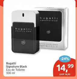 E-Center Bugatti signature black Angebot