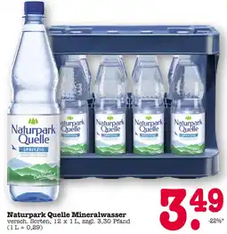 E-Center Naturpark quelle mineralwasser Angebot
