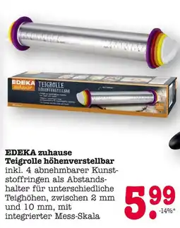 E-Center Edeka zuhause teigrolle höhenverstellbar Angebot