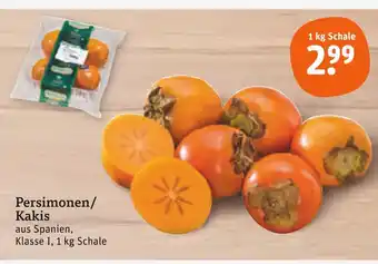 tegut Persimonen/kakis Angebot