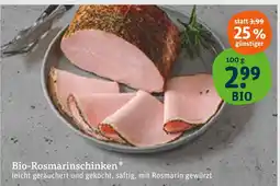 tegut Bio-rosmarinschinken Angebot