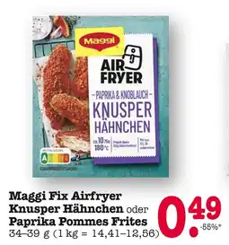 E-Center Maggi fix airfryer knusper hähnchen Angebot