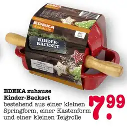 E-Center Edeka zuhause kinder-backset Angebot