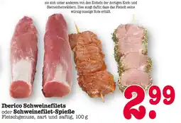 E-Center Iberico schweinefilets Angebot