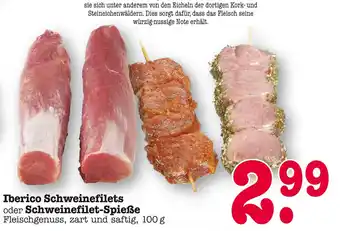 E-Center Iberico schweinefilets Angebot