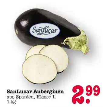 E-Center Sanlucar sanlucar auberginen Angebot