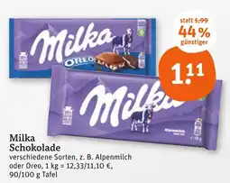 tegut Milka schokolade alpenmilch Angebot