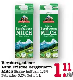 E-Center Berchtesgadener land frische bergbauern milch Angebot