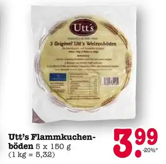 E-Center Utt's flammkuchenböden Angebot