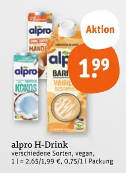 tegut Alpro h-drink mandel Angebot