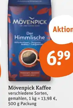 tegut Mövenpick kaffee Angebot