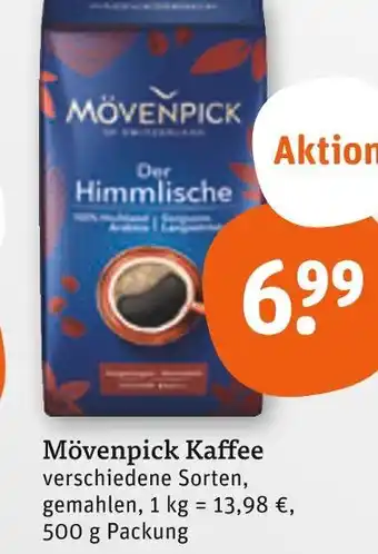 tegut Mövenpick kaffee Angebot