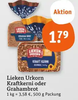 tegut Lieken urkorn kraftkerni Angebot