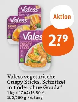 tegut Valess vegetarische crispy sticks Angebot
