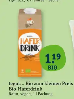 tegut Tegut... bio-haferdrink Angebot
