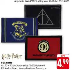 E-Center Harry potter fußmatte Angebot