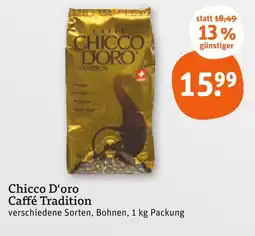 tegut Chicco d'oro caffé tradition Angebot