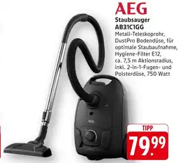 E-Center Aeg staubsauger ab31c1gg Angebot