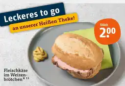 tegut Fleischkäse im weizenbrötchen Angebot