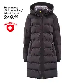 Peek & Cloppenburg Hamburg Wellensteyn steppmantel goldmine long Angebot