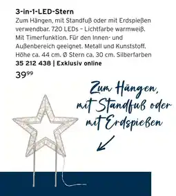 Tchibo 3-in-1-led-stern Angebot