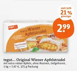 tegut Tegut... original wiener apfelstrudel Angebot