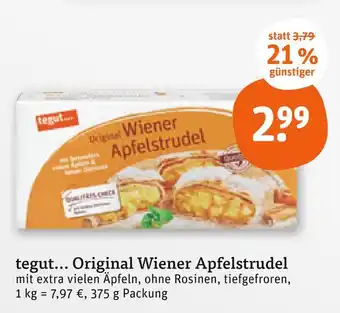 tegut Tegut... original wiener apfelstrudel Angebot