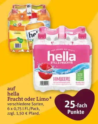 tegut Hella frucht oder limo Angebot