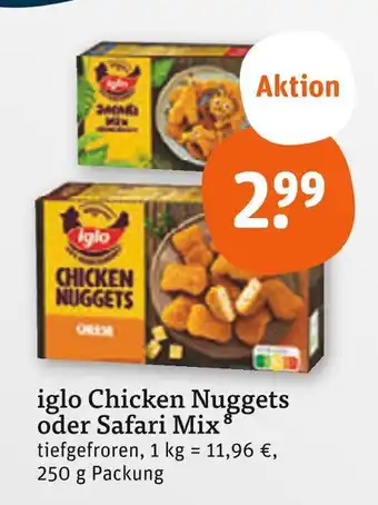 tegut Iglo chicken nuggets Angebot